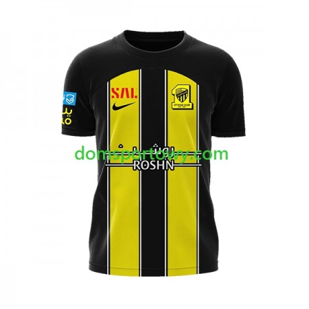 Koszulka Al-Ittihad Domowe Koszulki Piłkarskie 2023-2024 Krótki Rękaw